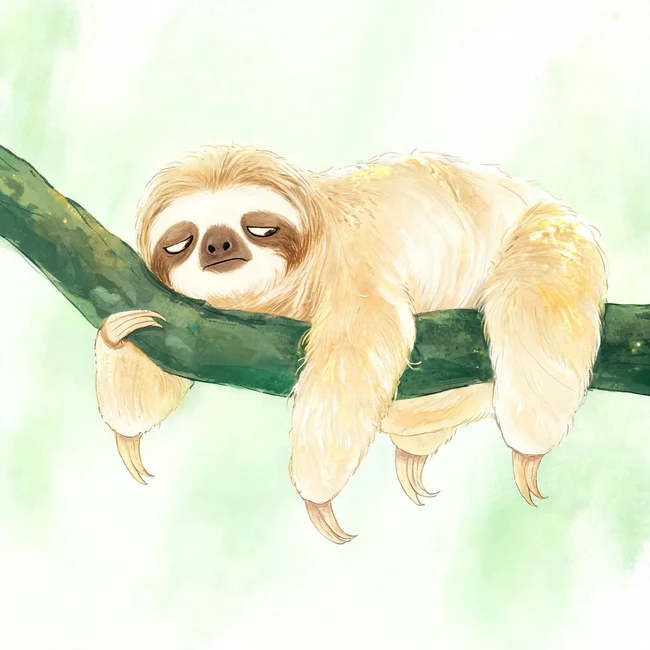 Tired Sloth